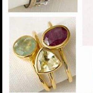 Stella & Dot Citrine Ring